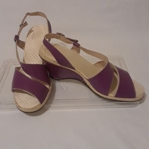 Purple Vintage Heel Sandles